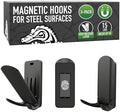 GATOR MAGNETICS Dual MINI Hooks, 15 lb Magnetic Hooks by GatorMagnetics