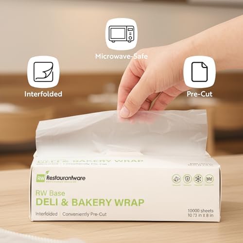 Restaurantware Plastic Interfolded Deli And Bakery Wrap, 10000 Ct - Image 4