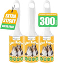 Lint Roller 3 Pack for Pet Hair, 300 Sheets, 3 Handles by Beitophomepet%60sfamily