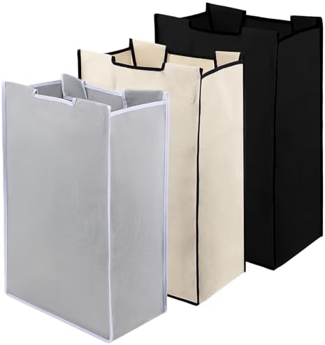 3 Pack Large Laundry Sorter Replacement Bags, 600D Oxford Cloth, Waterproof by Unknown