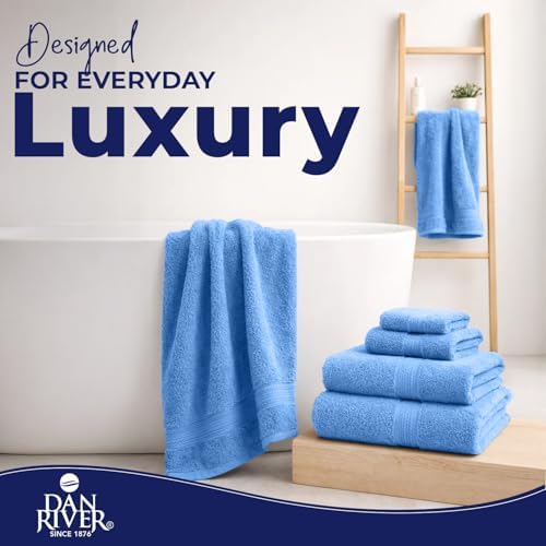 DAN RIVER 8 Piece Luxury Bath Towels - Image 4