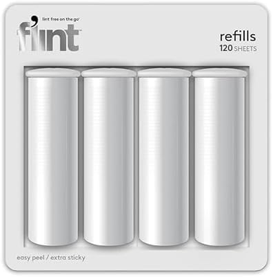 Flint Original Lint Roller Refill, Extra Sticky, Compatible by Flint