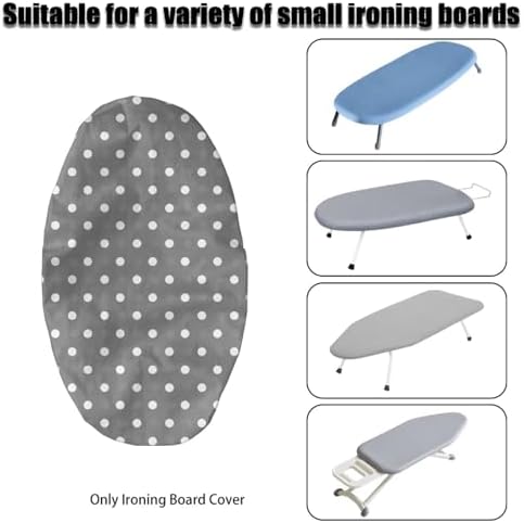 Polka Dot Small Ironing Board Cover Washable Table Top Ironing Board Protector - Image 5