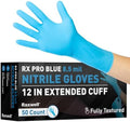 Raxwell 8.5 Mil Nitrile Gloves, Heavy Duty Cleaning Gloves, by Raxwell