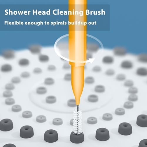Lumkew Multiplesize Shower Head Cleaner Tool, Shower Head Cleaning Brushes - Image 4
