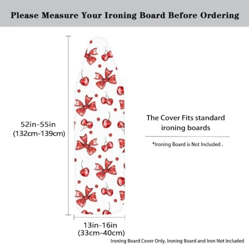Bow CherryIroning Board Cover Iron Pad Covers Resist Scorching and Staining - Image 5