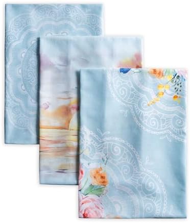 Maison d' Hermine Kitchen Towels Set of 3 Reusable 100% Cotton 27.50" x 20" by MaisondHermine