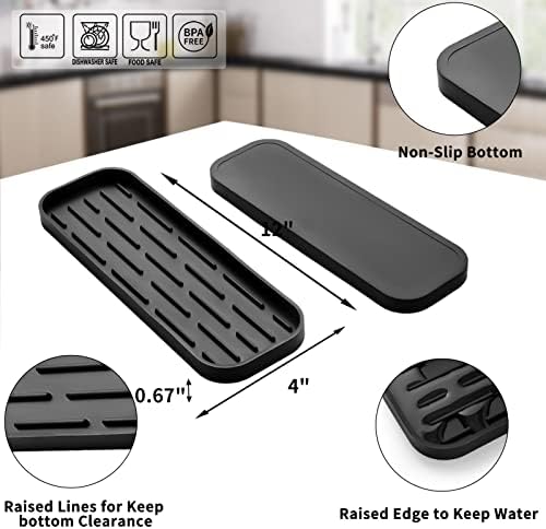MicoYang Silicone Kitchen Sink Organizer Tray - Image 2