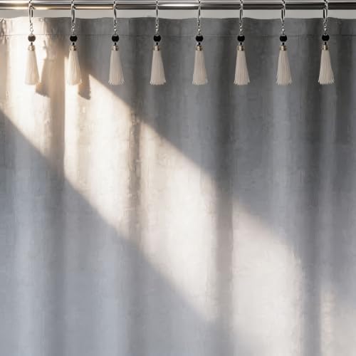 Set of 12 Boho Shower Curtain Hooks - Image 4