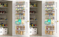 Moforoco White 9-Tier Over The Door Pantry Organizer, Pantry Organization And by MOFOROCO