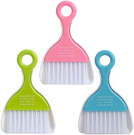 2 Pcs Mini Dustpan Set Brush for Table Whisk Brooms Small Dustpan Broom Set - Image 3