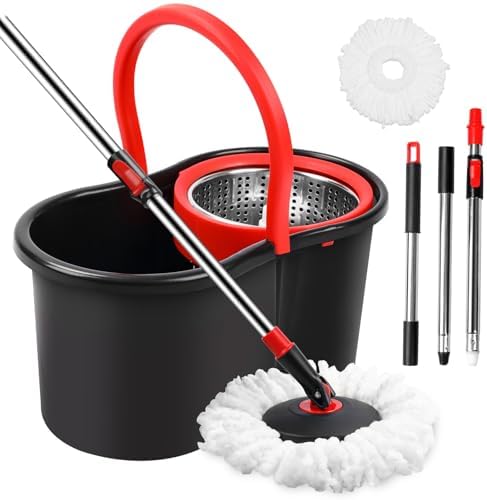 Spin Mop and Bucket, Mop and Bucket by Roixeeds