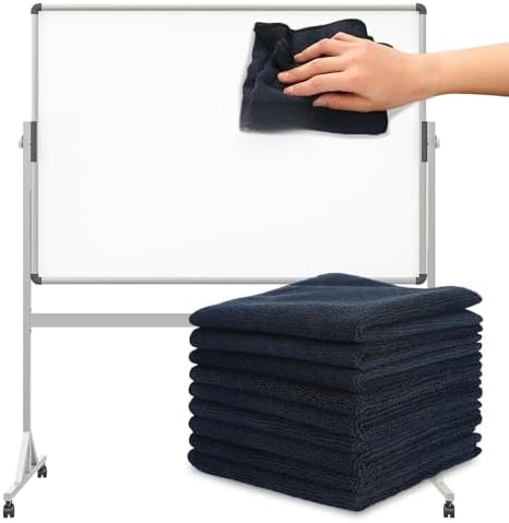 Tanlade 10 Pcs Dry Erase Cloth, 12 X 12 Inch by Tanlade