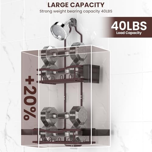 Rustproof Shower Caddy Hanging - Image 3