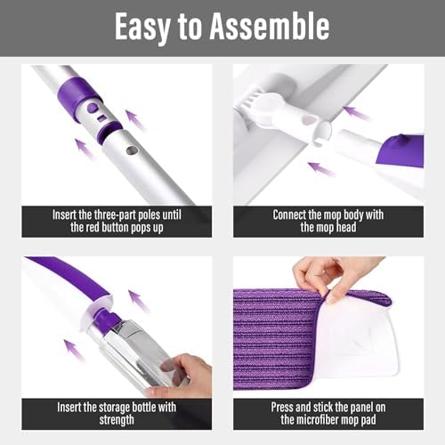 Microfiber Hardwood Floor Spray Mop - Image 6