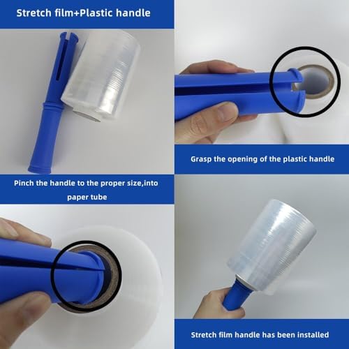 Stretch Wrap 5.11"×1000' Plastic Wrap Roll - Image 4