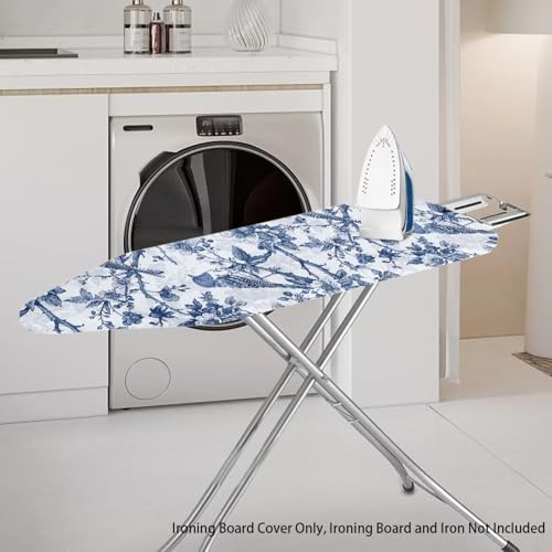 Vintage Blue Hummingbird Ironing Board Covers Fits Standard Sizes Ironing Board - Image 2