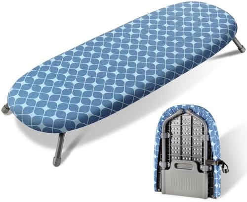 SheeChung Small Ironing Board 12"x32", Foldable Tabletop Ironing Board by SheeChung