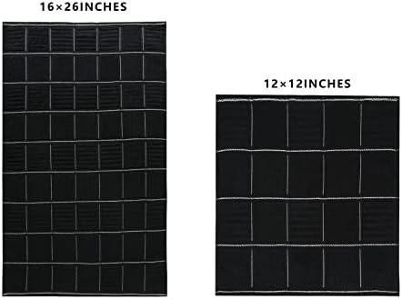 Glynniss Kitchen Towels and Dishcloths Set, Absorbent Dish Towels and Dish - Image 2