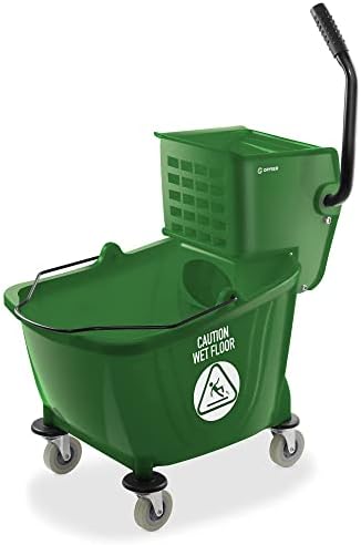 Dryser Commercial Side Press Wringer Combo Mop Bucket, 33 Quart by Dryser