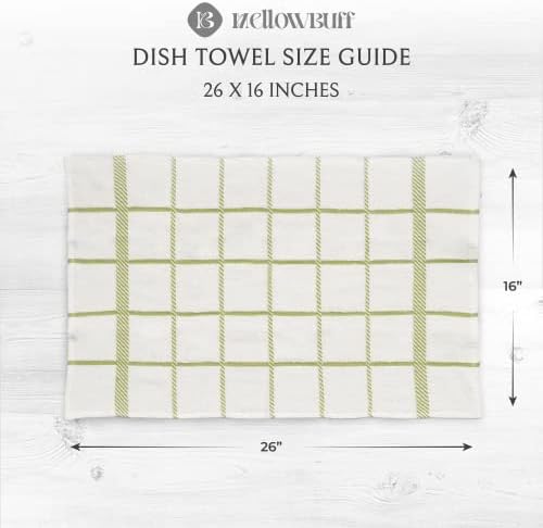 100% Cotton Terry Dish Towels, 4 pack16 x26 Inches, Super Soft and Absorbent - Image 4