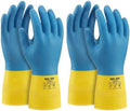 Neoprene Latex Blend Chemical Gloves, Heavy Duty Rubber Gloves, 20 Mil Thick by GOL-SIV