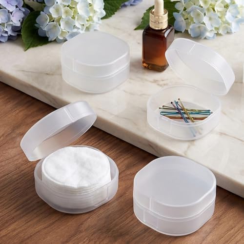 4 Pcs Travel Cotton Round Holder, Cotton Rounds - Image 3