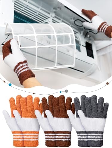 Patelai 3 Pairs Microfiber Dusting Gloves - Image 4