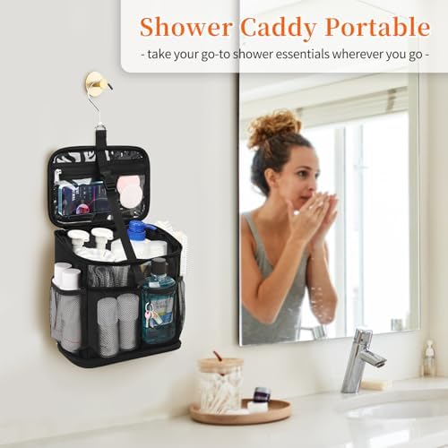 CUBETASTIC Shower Caddy Portable Mesh Shower Tote - Image 7