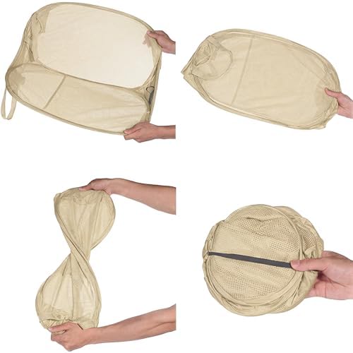 BATTOO Deluxe Strong Mesh Pop up Laundry Hamper Basket - Image 6