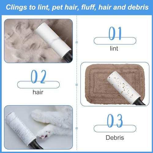 Zhehao 80 Pack Mini Lint Rollers - Image 4