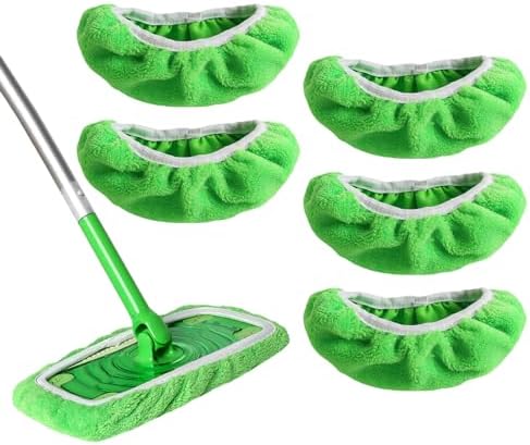 AmaVins Reusable Microfiber Mop Pads Compatible by AmaVins