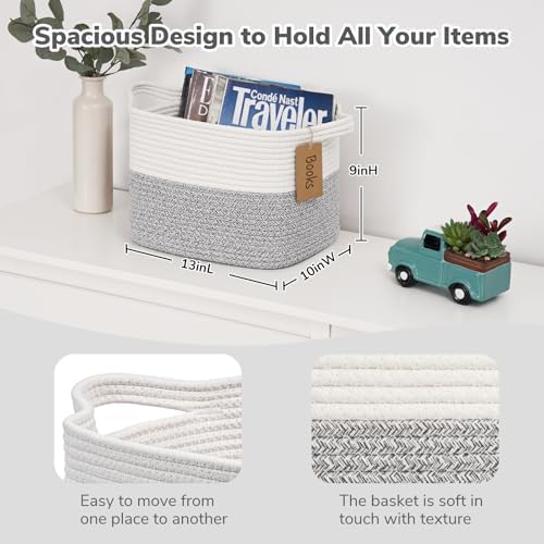 Goodpick Woven Rope Storage Basket - Image 3
