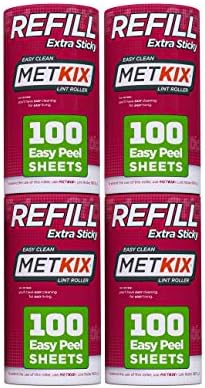 Refill for Metkix Lint Rollers 4 Pack by Metkix
