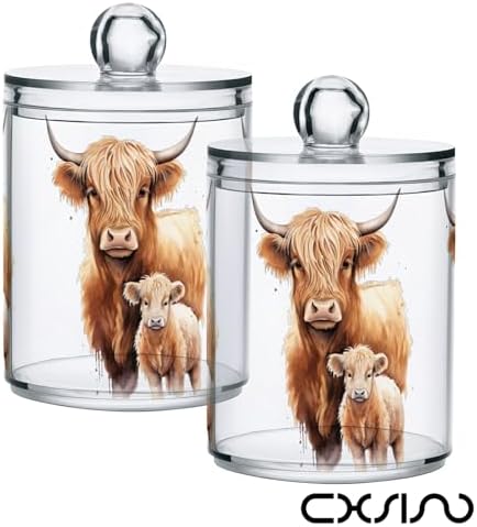 Highland Cow Plastic Storage Containers - Image 2