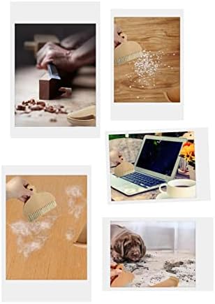 Wooden Dustpan and Brush Set Desktop Table Dustpan and Brush Set - Image 7