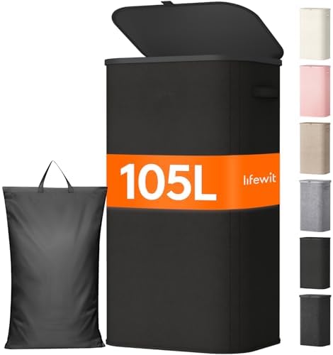 Lifewit 105L Large Laundry Basket by Lifewit