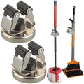 MUTUACTOR Magnetic Broom Holder, Anti-broken Broom and Mop Tool Holder by MUTUACTOR