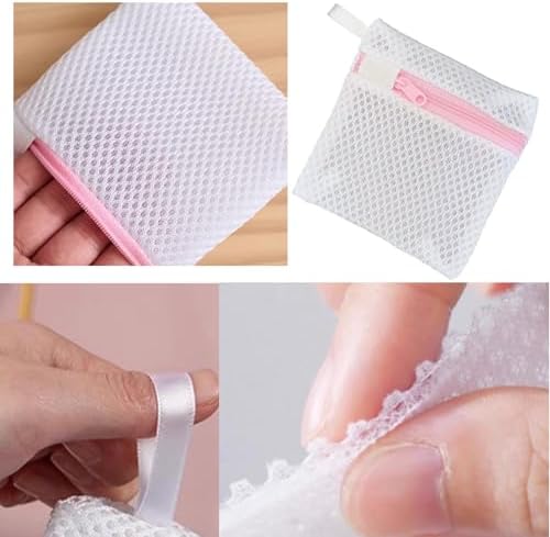 5 PCS Mini Mesh Laundry Pod Bags, Anti‑Sticking Scent Beads Laundry Bags - Image 3