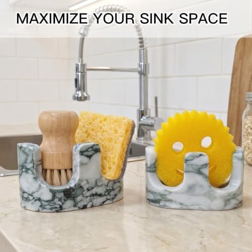 Jade Green Marble Sponge Holder - Image 6