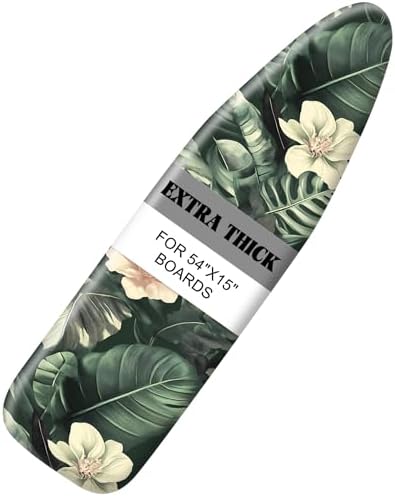 Ironing Board Cover 15"x54" Standard Size Replacement Thick Iron Board Covers by seewan