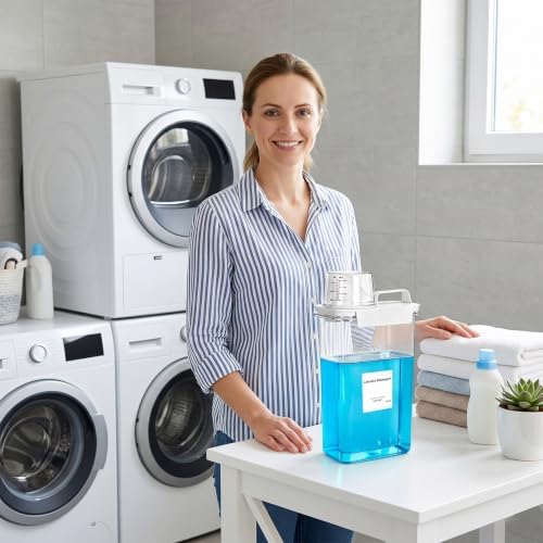 75OZ Laundry Detergent Dispenser, Liquid Laundry Soap Dispenser, Fabric - Image 5
