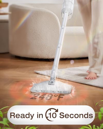 10-in-1 Steam Mop, Detachable Handheld Steam Cleaner - Image 2
