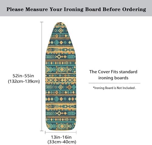 Ethnic Tribal Stripe Steam Ironing Board Cover, Indian Southwestern Totern - Image 5