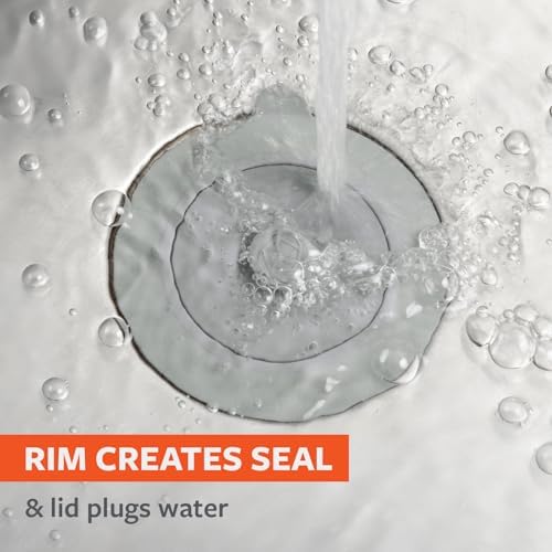 Full Circle Catch & Close Sink Strainer 2 Pack, Durable - Image 4