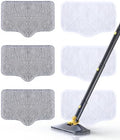 6 Pack Steam Mop Pads, Compatible by ScrubWiz