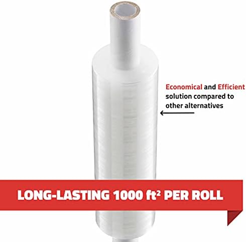 Simply Cool 2 Pack Stretch Wrap 11 Inch 1000 Ft 60 Gauge - Image 3