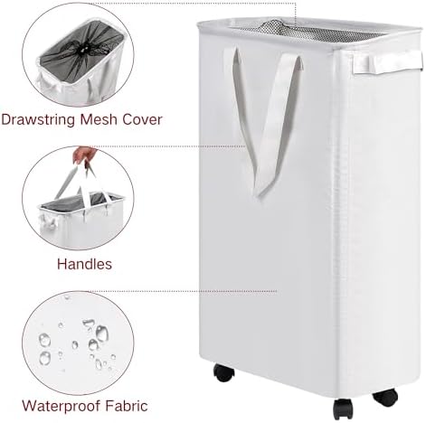efluky Slim Laundry Hamper - Image 3