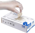 OKIAAS Clear Vinyl Disposable Gloves, Latex-Free, Powder-Free by OKIAAS