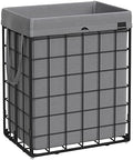 SONGMICS Laundry Hamper, Collapsible, 23.8 Gal. by Unknown